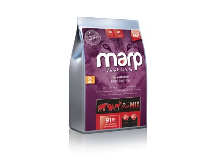 Marp Holistic Red Mix - hovězí,krůtí,zvěřina bez obilovin 12kg
