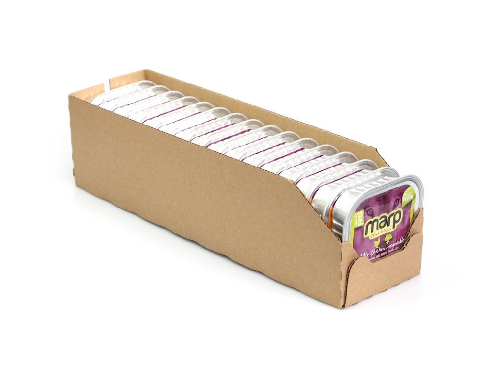 Marp Mix vanička pro psy kuře+zelenina 16x100g