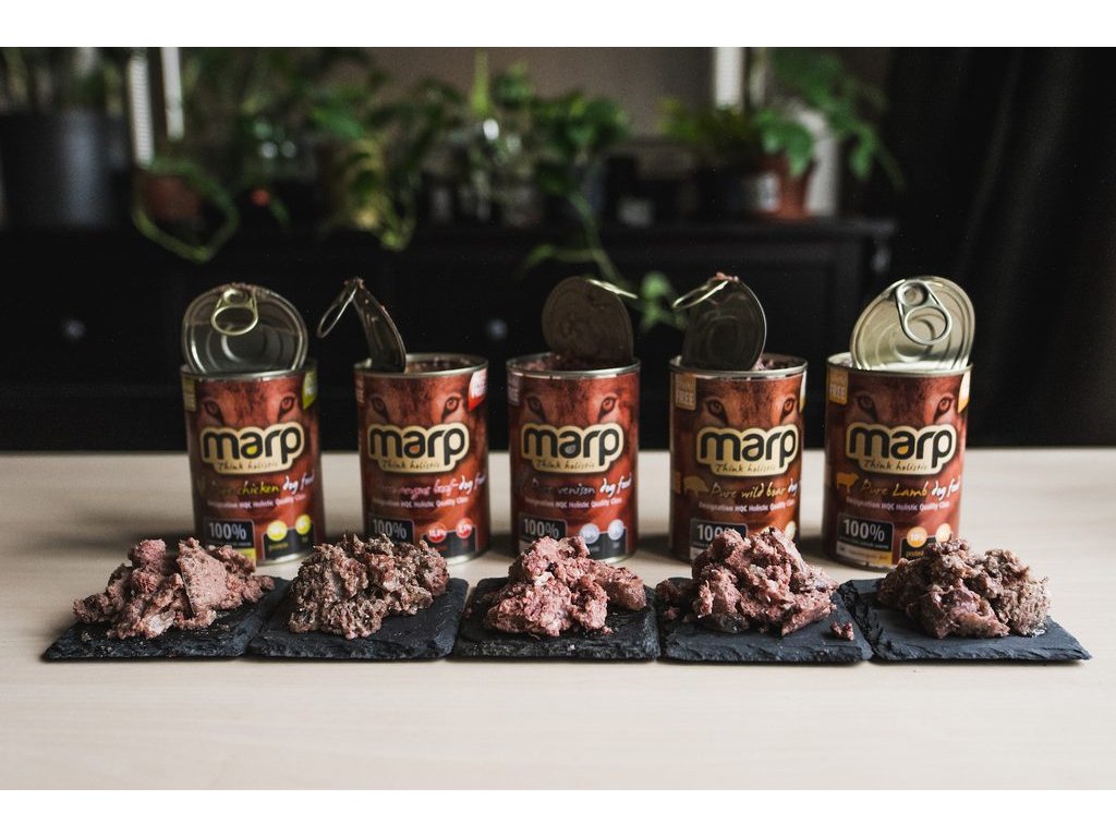 Marp Angus Beef konzerva pro psy s hovězím 6x400g