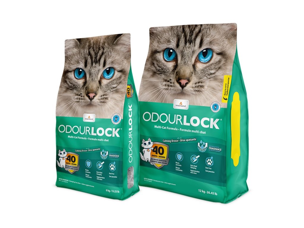 Intersand kočkolit Odour Lock - svěží vůně 6 kg