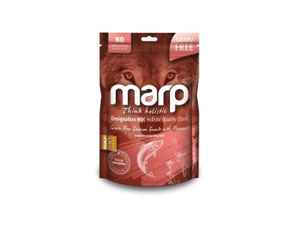 Marp Holistic – Lososové pamlsky se lněným semínkem bez obilovin 150g