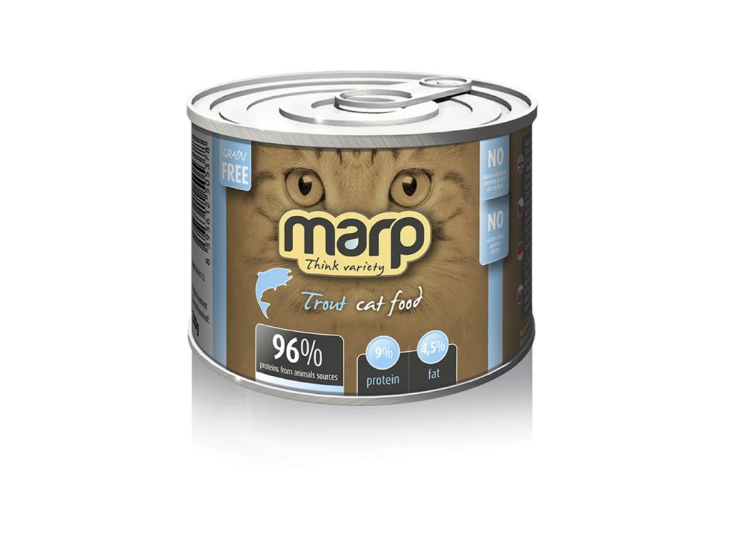 Marp Variety Trout CAT konzerva pro kočky se pstruhem 200g