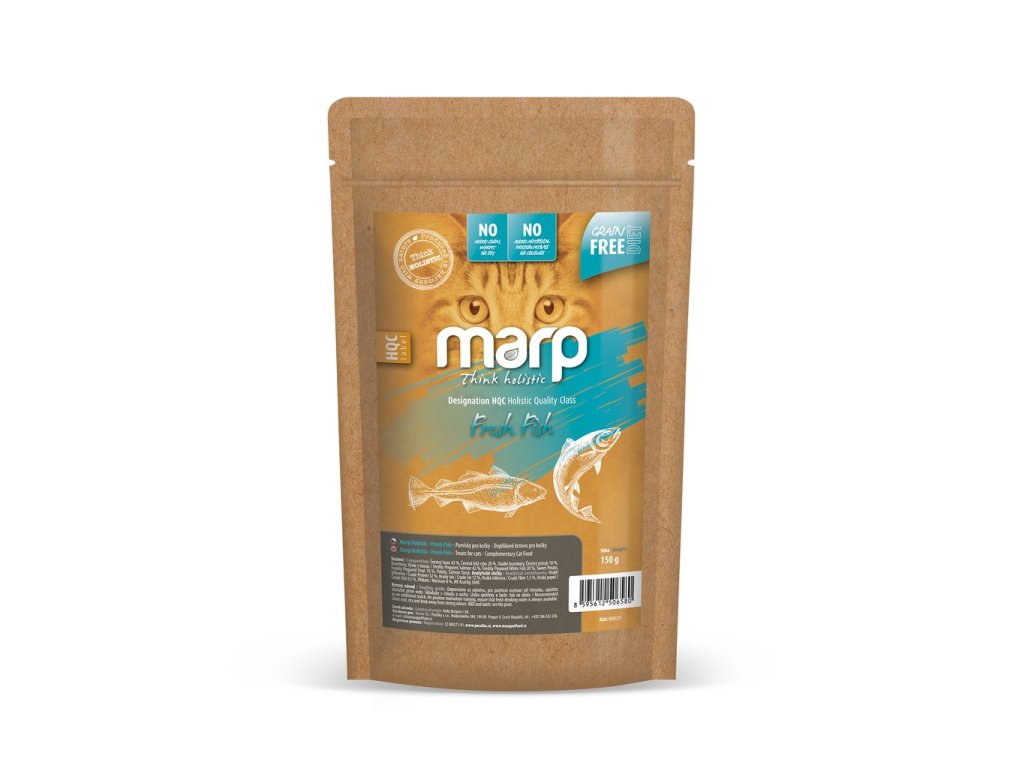 Marp Holistic Fresh Fish - pamlsky pro kočky 150g