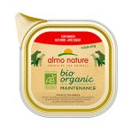 Almo Nature Bio Organic - vanička pro psy s hovězím 100g výhodné balení 32ks