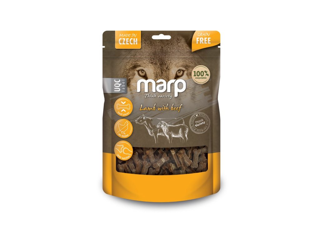 Marp Variety - jehněčí pamlsky s hovězím pro psy 120g