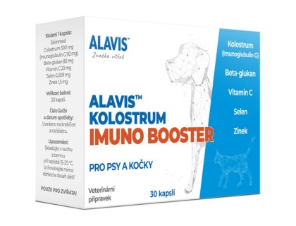 ALAVIS™ Kolostrum Imuno Booster 30 kapslí