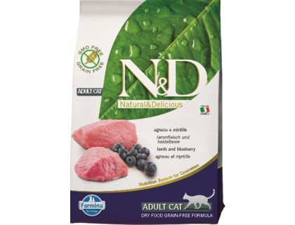 N&D PRIME Cat GF Lamb & Blueberry Adult 300 g