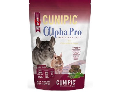 Cunipic Alpha Pro Chinchilla - činčila 500 g