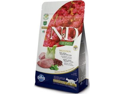 N&D QUINOA Cat GF Digestion, Lamb & Fennel Adult 1,5 kg