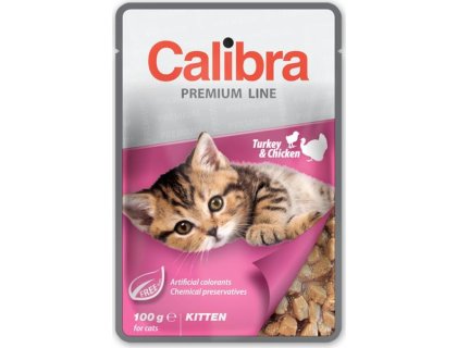 Calibra Cat kaps. Premium Kitten Turkey & Chicken100 g