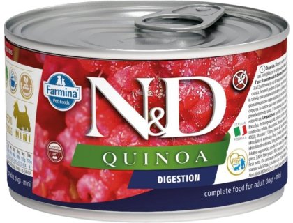 N&D QUINOA Dog konz. Digestion Lamb & Fennel Mini 140 g
