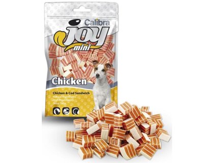 Calibra Dog Joy Mini Chicken & Cod Sandwich 70g