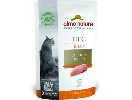 Almo Nature cat kaps. Jelly-kuře 55g