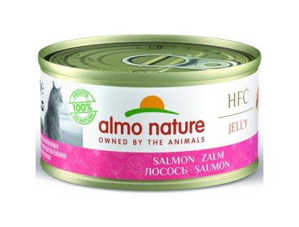 Almo Nature cat konz. Jelly-losos 70g