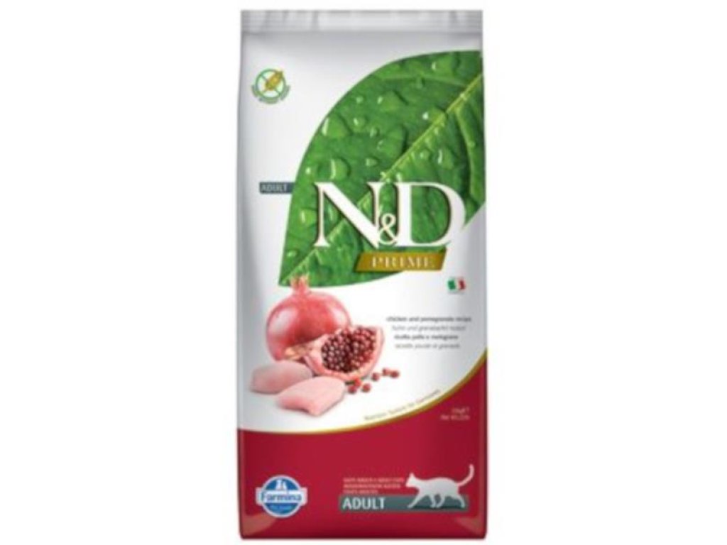 N&D PRIME Cat GF Chicken & Pomegranate Adult 10 kg