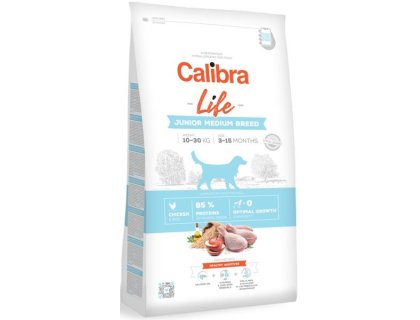 Calibra Dog Life Junior Medium Breed Chicken 2,5 kg