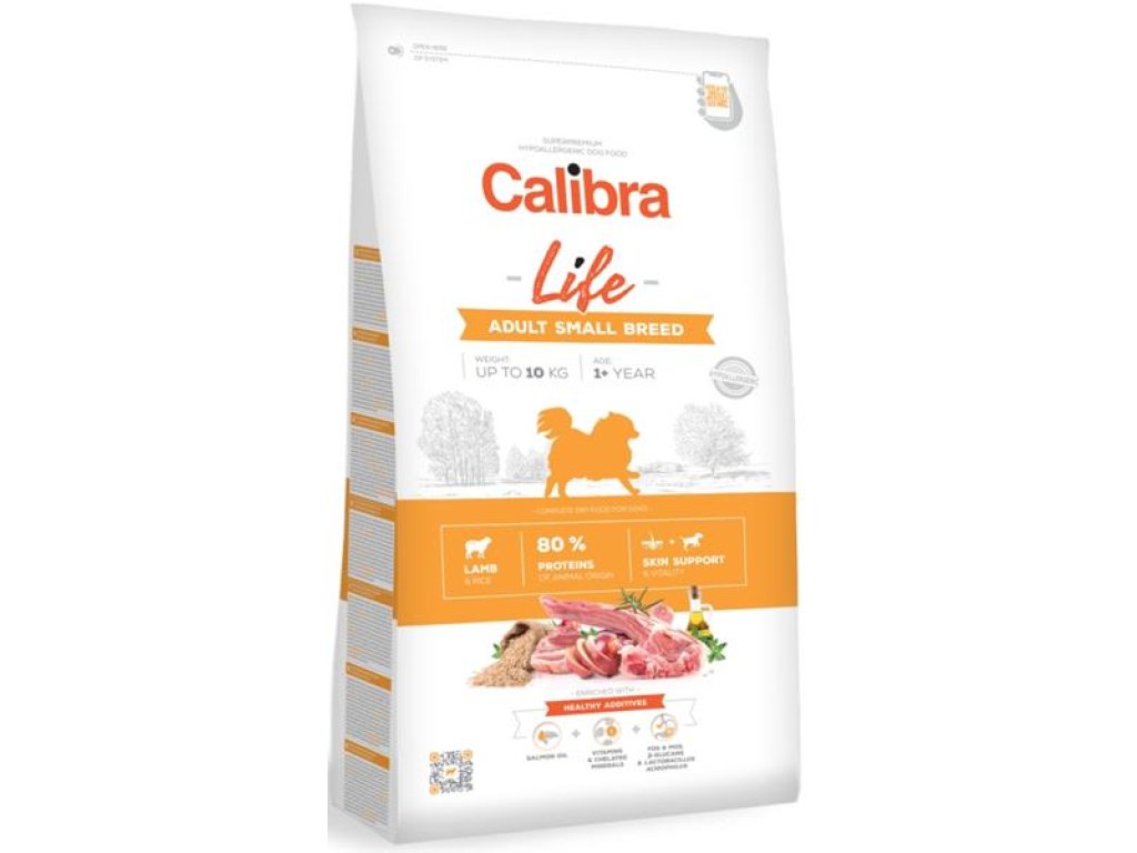 Calibra Dog Life Adult Small Breed Lamb 1,5 kg