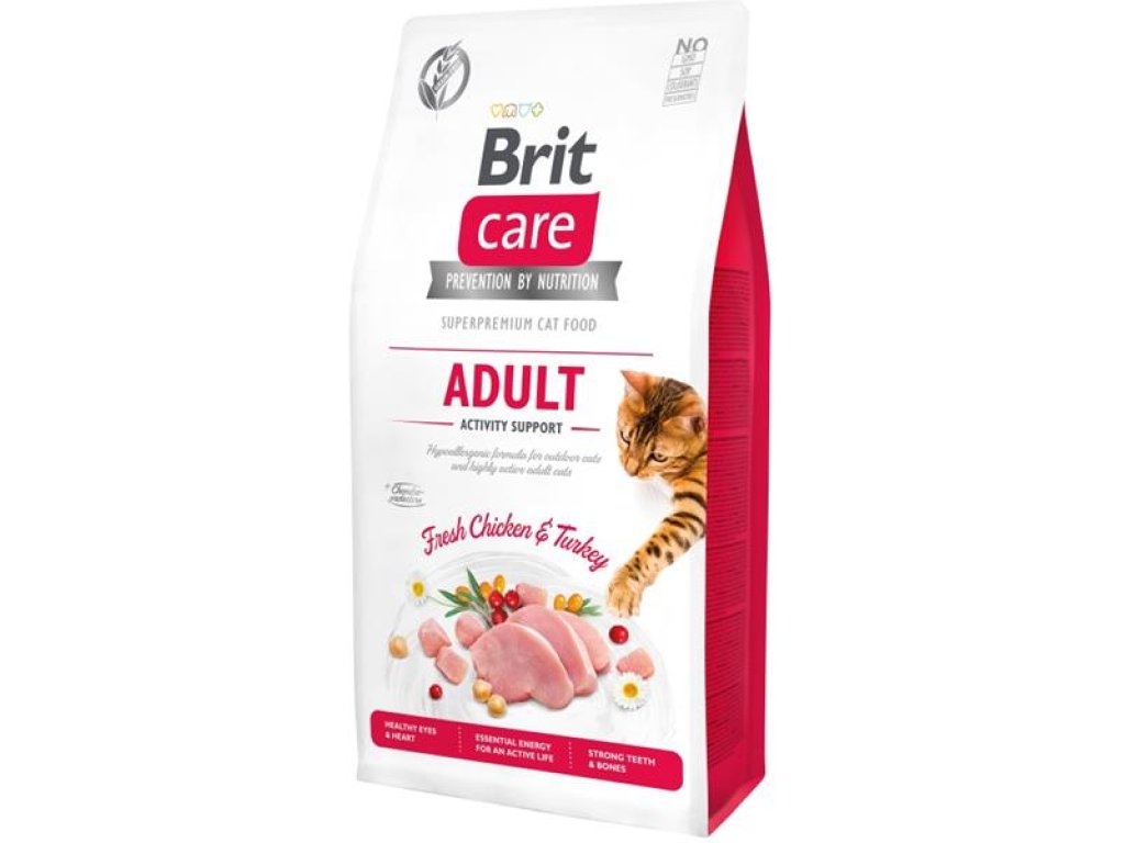 Brit Care Cat Grain-Free Adult Activity Support 7 kg