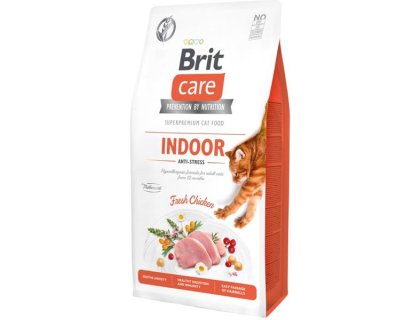 Brit Care Cat Grain-Free Indoor Anti-stress 7 kg