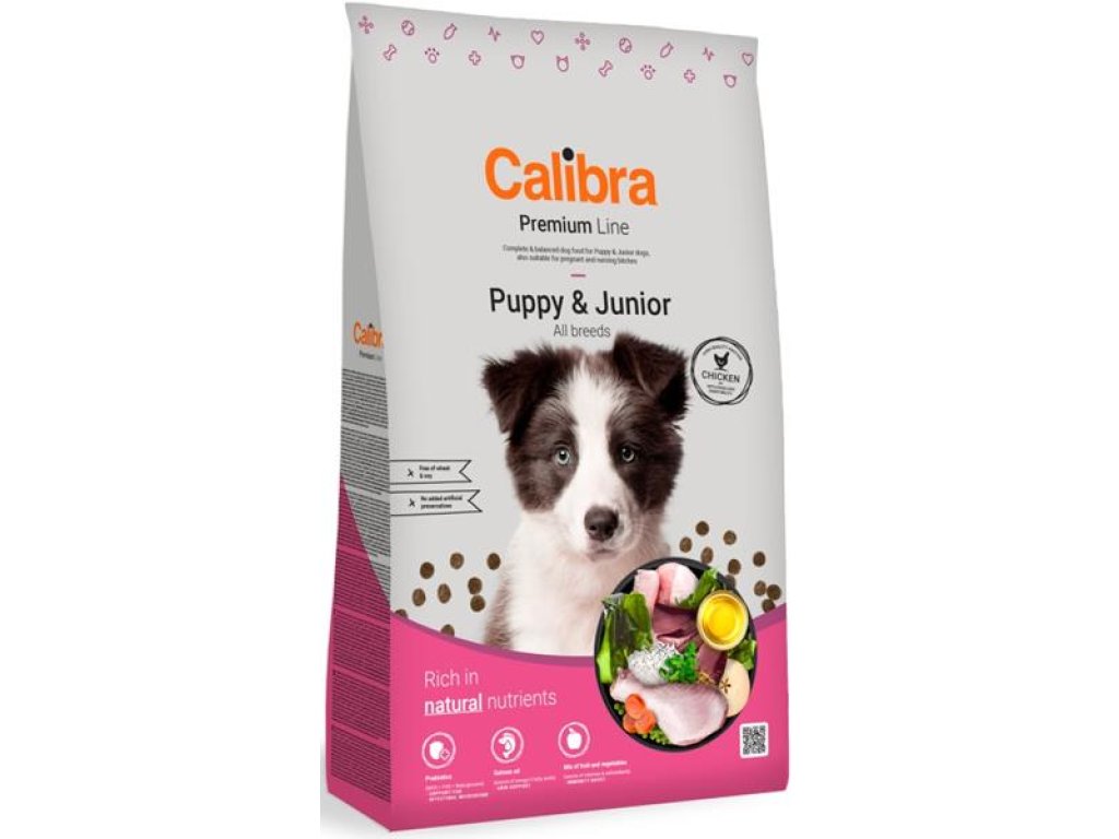 Calibra Dog Premium Line Puppy & Junior 12 kg