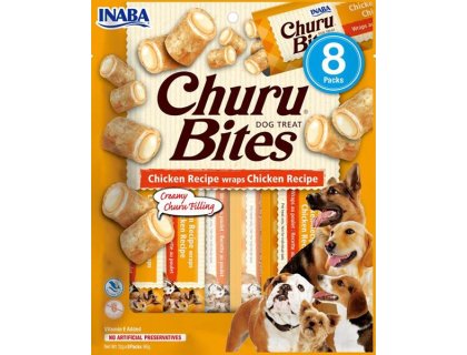 Inaba Churu Bites dog snack kuře 8x 12g