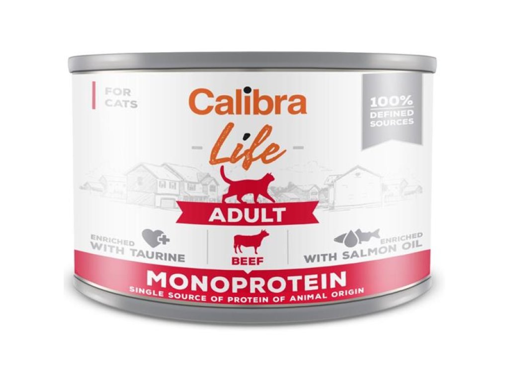 Calibra Cat Life konz. Adult Beef 200g