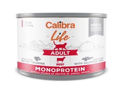 Calibra Cat Life konz. Adult Beef 200g