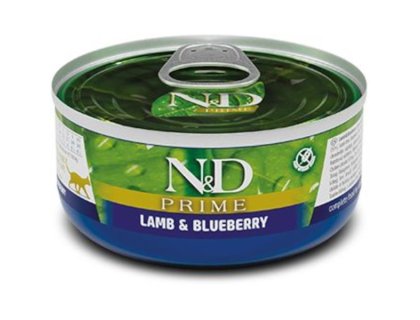 N&D PRIME Cat konz. Lamb & Blueberry 70 g