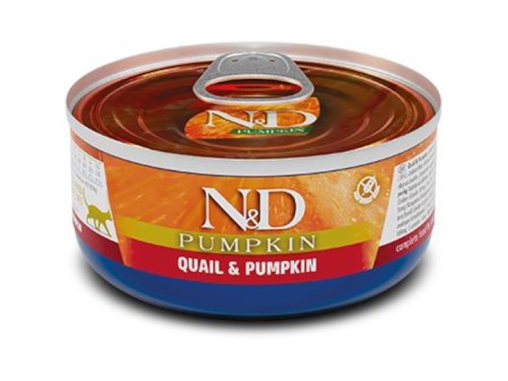 N&D PUMPKIN Cat konz. Quail & Pumpkin 70 g