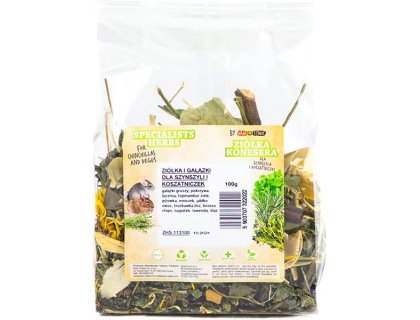 HamStake Specialist Herbs&Branches Chinchilla 100g