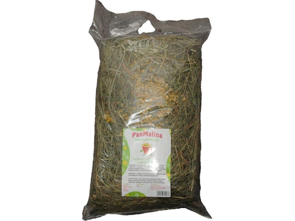 Seno luční výběrové PanMalina s heřmánkem 450g