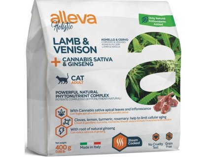 ALLEVA HOLISTIC Cat Dry Adult Lamb&Venison 400g