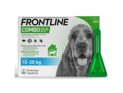 Frontline Combo spot-on dog M a.u.v. sol 3 x 1,34, 10-20kg