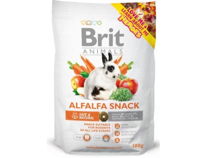 Brit Animals ALFALFA SNACK for RODENTS 100 g