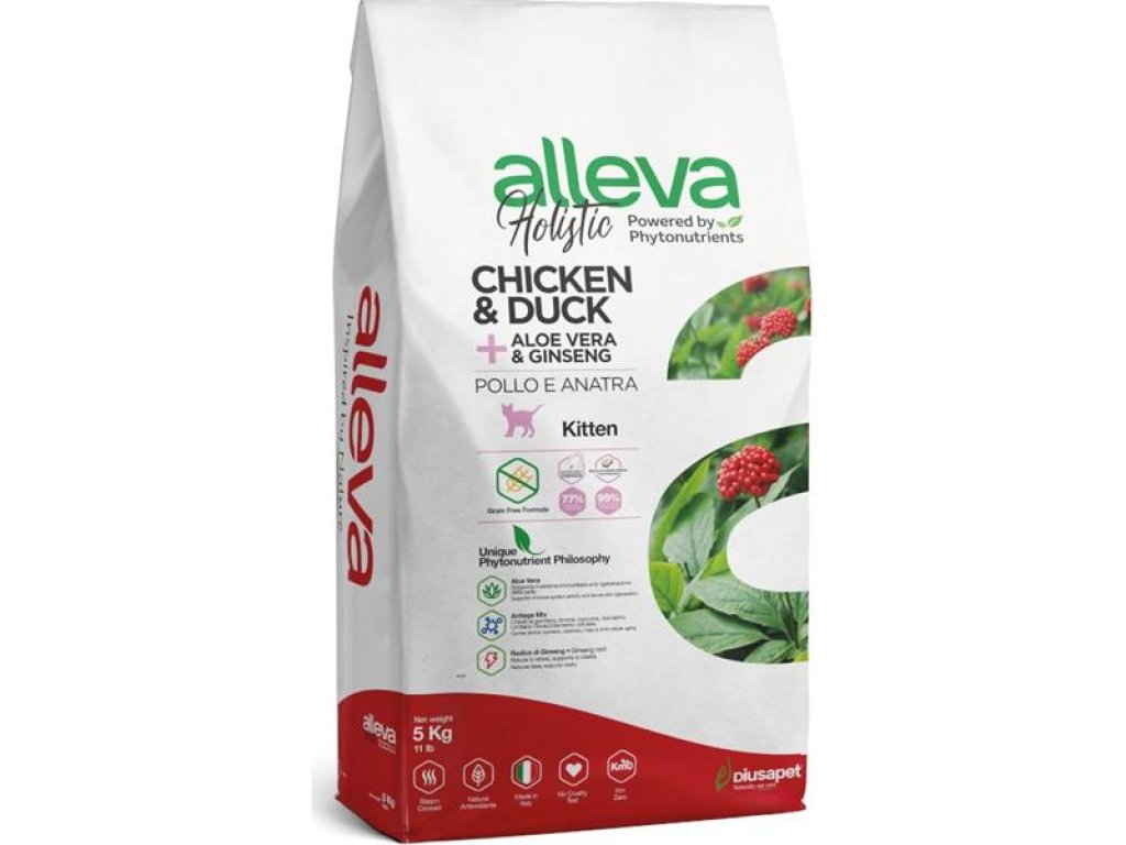 ALLEVA HOLISTIC Cat Dry Kitten 5kg