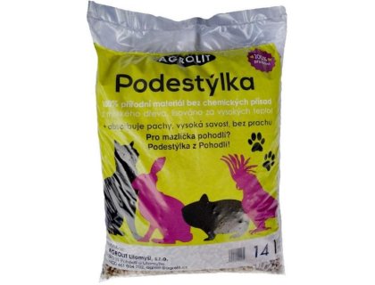 Podestýlka AGROLIT 14 l dřevité pelety