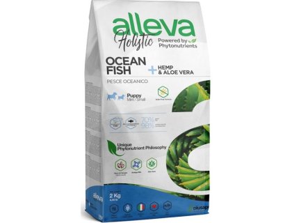ALLEVA HOLISTIC Dog Dry Puppy/Junior Fish Mini 2kg