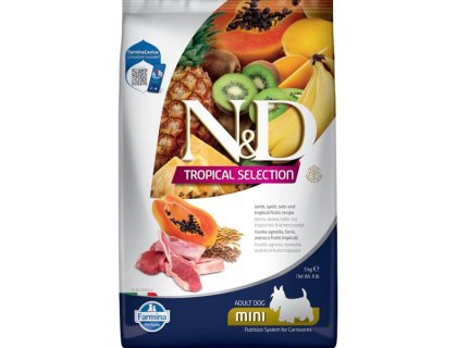 N&D TROPICAL SELECTION Dog LG Lamb Adult Mini 5 kg
