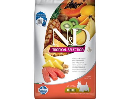 N&D TROPICAL SELECTION Dog LG Salmon Adult Mini 5 kg