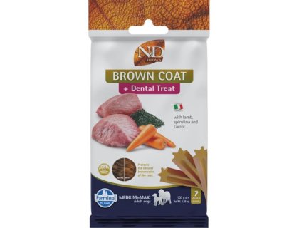 N&D BROWN Dog Dental Snack Lamb Medium & Maxi 100 g