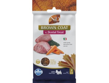 N&D BROWN Dog Dental Snack Lamb Mini 60 g