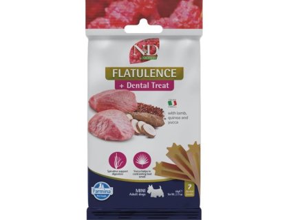 N&D QUINOA Dog Dental Snack Flatulence Mini 60 g