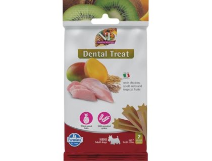 N&D TROPICAL Dog Dental Snack Chicken Mini 60 g