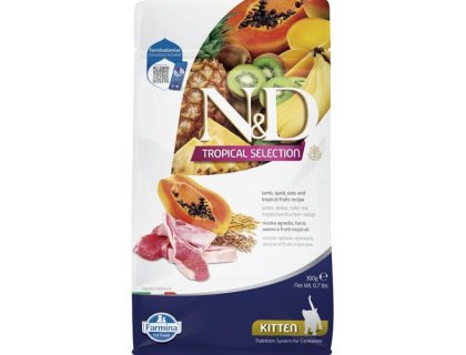 N&D TROPICAL SELECTION Cat Kitten LG Lamb 300 g