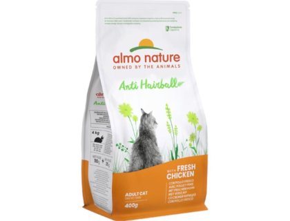 Almo Nature cat Anti-Hairball kuře 400g