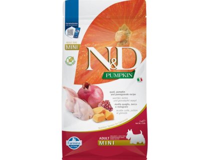 N&D PUMPKIN Dog GF Quail & Pomegranate Adult Mini 2 kg