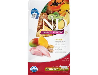 N&D TROPICAL SELECTION Cat LG Chicken Neutered 300 g