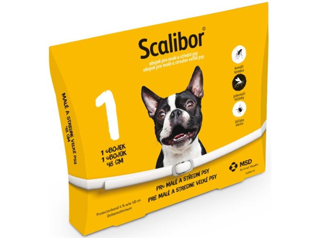 Scalibor antipar. obojek pro malé a stř.psy 48 cm