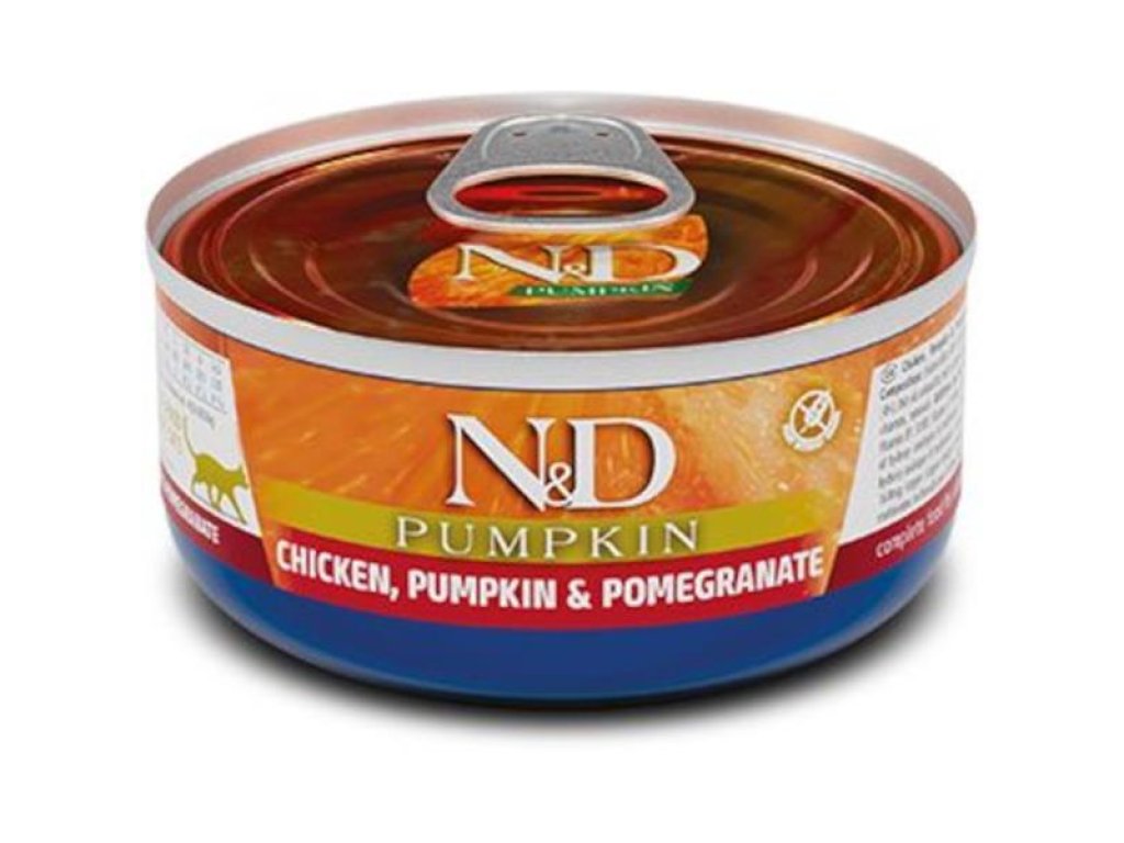 N&D PUMPKIN Cat konz. Chicken, Pumpkin & Pomegranate 70 g
