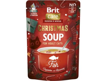 Brit Care Cat Christmas Fish Soup with carrot, peas and rosemary 75 g